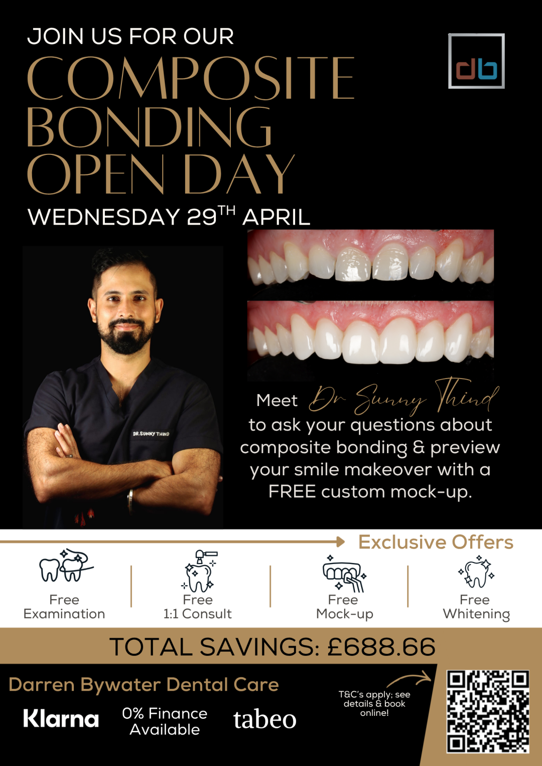 Limited spaces available!